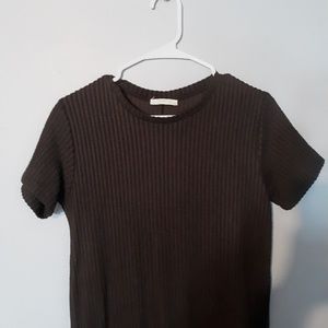 ZARA [black midi dress] (SALE)